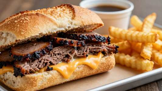 Smoked Brisket Au Jus