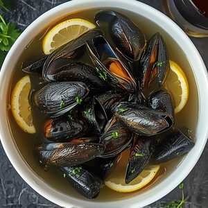 Steamed Mussels