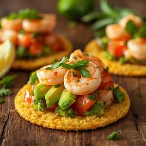Tostadas de Camaron