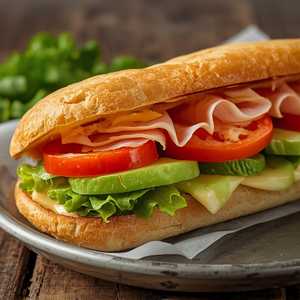 Ham & Cheese Torta