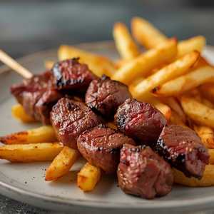 Filet Mignon Shish Kebab Platter