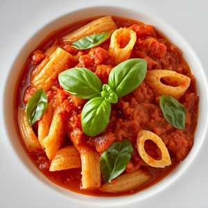 Linguine with Tomato Basil Sauce