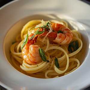 Langostino Fettuccine