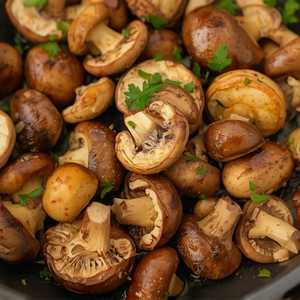 Sautéed mushrooms