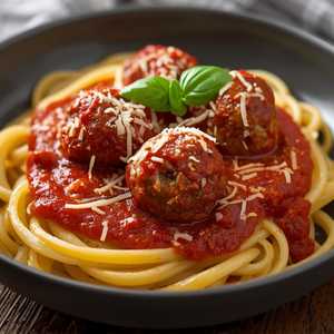 Linguine with Meatballs