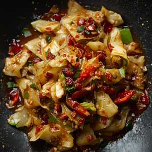 Spicy Hot Cabbage (Seasonal Price)