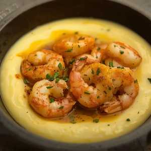 New Orleans BBQ Shrimp & Grits