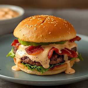 #6 Avocado Bacon Burger Whatameal®