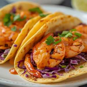 Shrimp Street Taco Plate