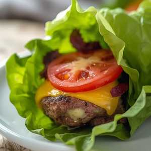 Lettuce "Bun" Burger