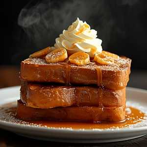 BANANA BRULÉE FRENCH TOAST