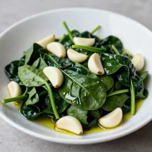 Spinach Garlic And Oil