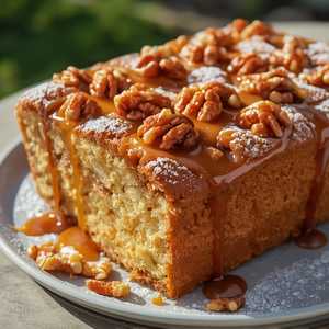 Toffee Walnut Pull Apart Bread