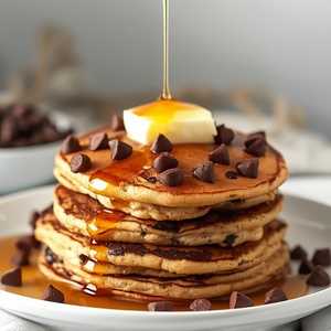 Chocolate Chip GFF Pancakes