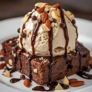 LOADED BROWNIE SUNDAE