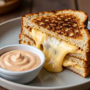 Grilled Four Cheese Sandwich