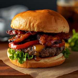 Bourbon Bacon Burger