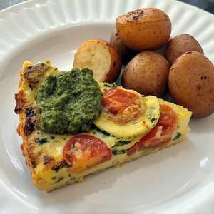 Farmer's Market Fresh Vegetable Frittata
