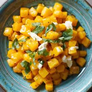 Tomato Marinated Zapallito Squash