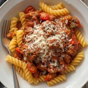Fusilli Con Ragù All'Abruzzese