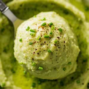 Wasabi Mashed Potatoes