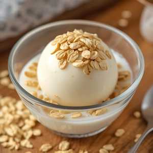 Milk Mochi With Oats