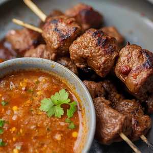Satay Beef Skewers