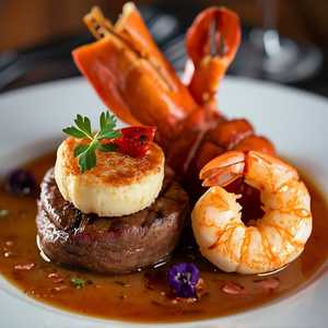 Surf and Turf Filet Trio