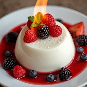 Wild Panna Cotta