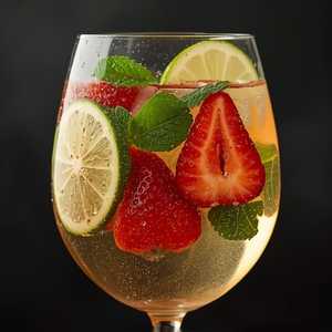 Strawberry Mint Sangria