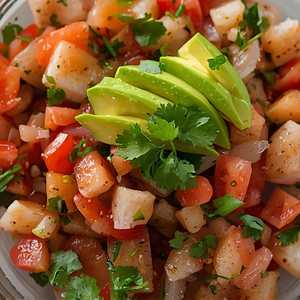 Fish or Shrimp Ceviche / Ceviche de Pescado o Camarón