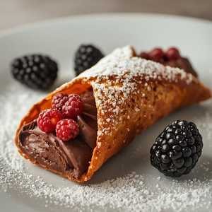 Pretzel Cannoli