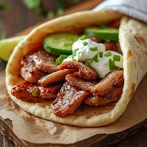 Gyro Shawarma Wrap