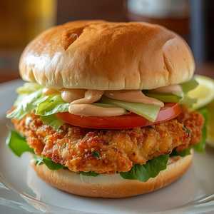 Perch Fish Sandwich