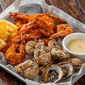 6 Shrimp 3 Oysters