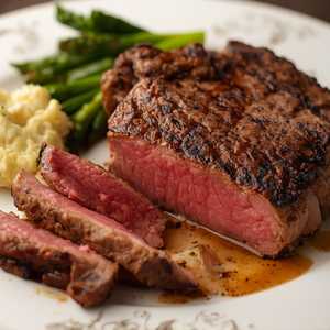 Filet Mignon (8 oz) Or New York Strip (14 oz)