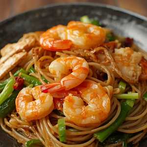 Chicken & Shrimp Chow Mein