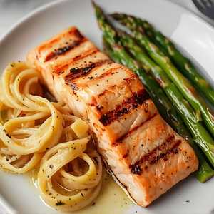 *Grilled Salmon