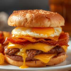 EGG & CHEESE SANDWICH