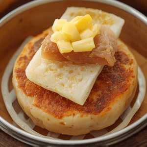 Salted Fish Steamed Pork Patty