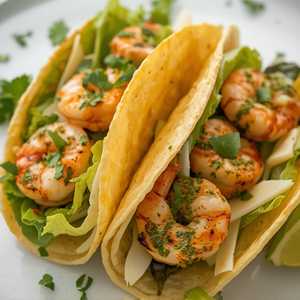 SHRIMP TACOS