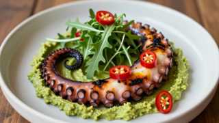 Tandoori Grilled Octopus