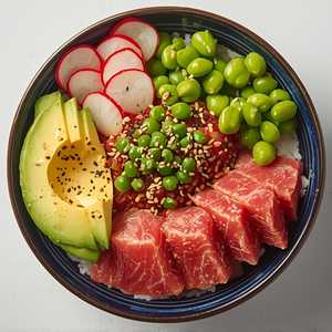 Ahi Tuna Poke Bowl