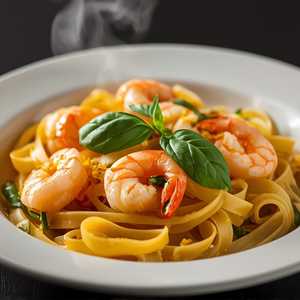 Tagliatelle Lemon & Shrimp