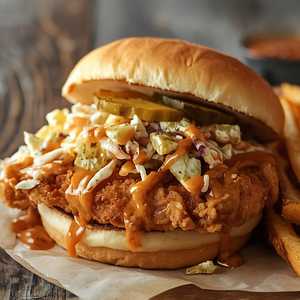 Pickle-Brined Crispy Chicken Sandwich