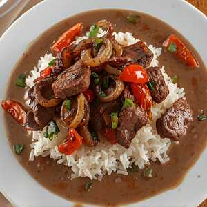 Pepper Steak Lunch