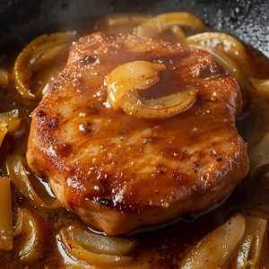 Pork Chop with Onion