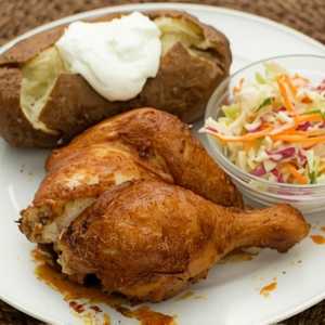 Cowgirl Roasted Chicken Entree