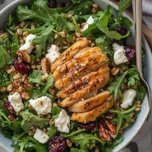 GRILLED CHICKEN & FARRO SALAD