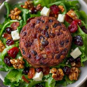 Berry Beany Nutty Salad